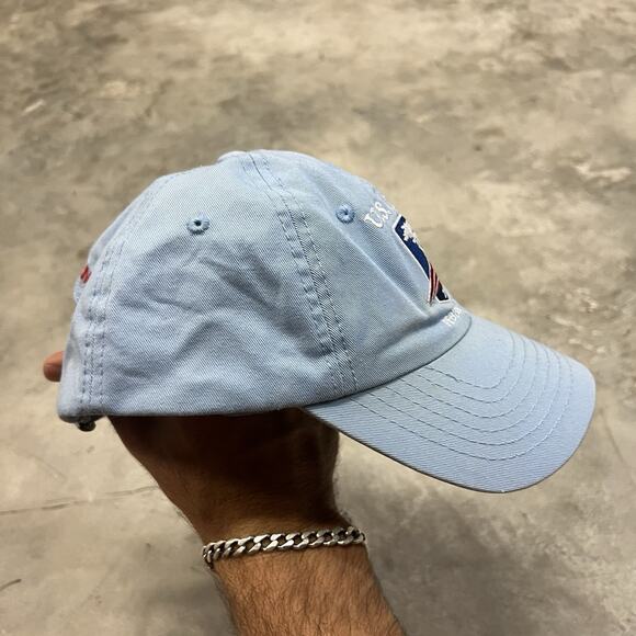 USGA MEMBER US OPEN GOLF HAT COTTON 2019 PEBBLE BEACH BLUE - Picture 7 of 7